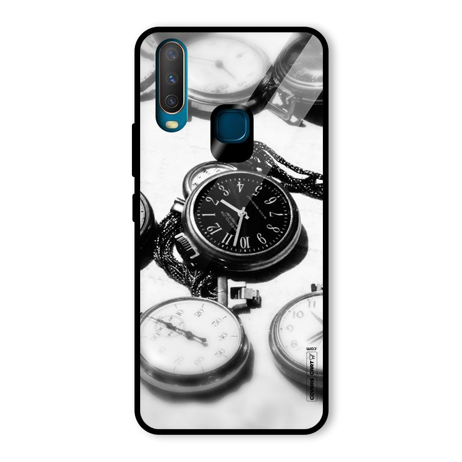 Clock Collection Glass Back Case for Vivo U10