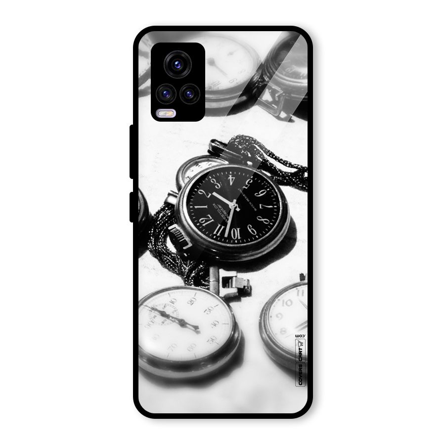 Clock Collection Glass Back Case for Vivo V20