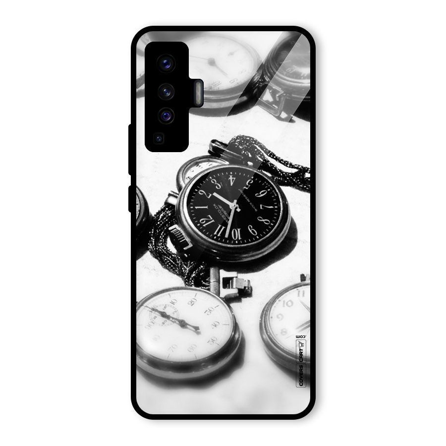 Clock Collection Glass Back Case for Vivo X50