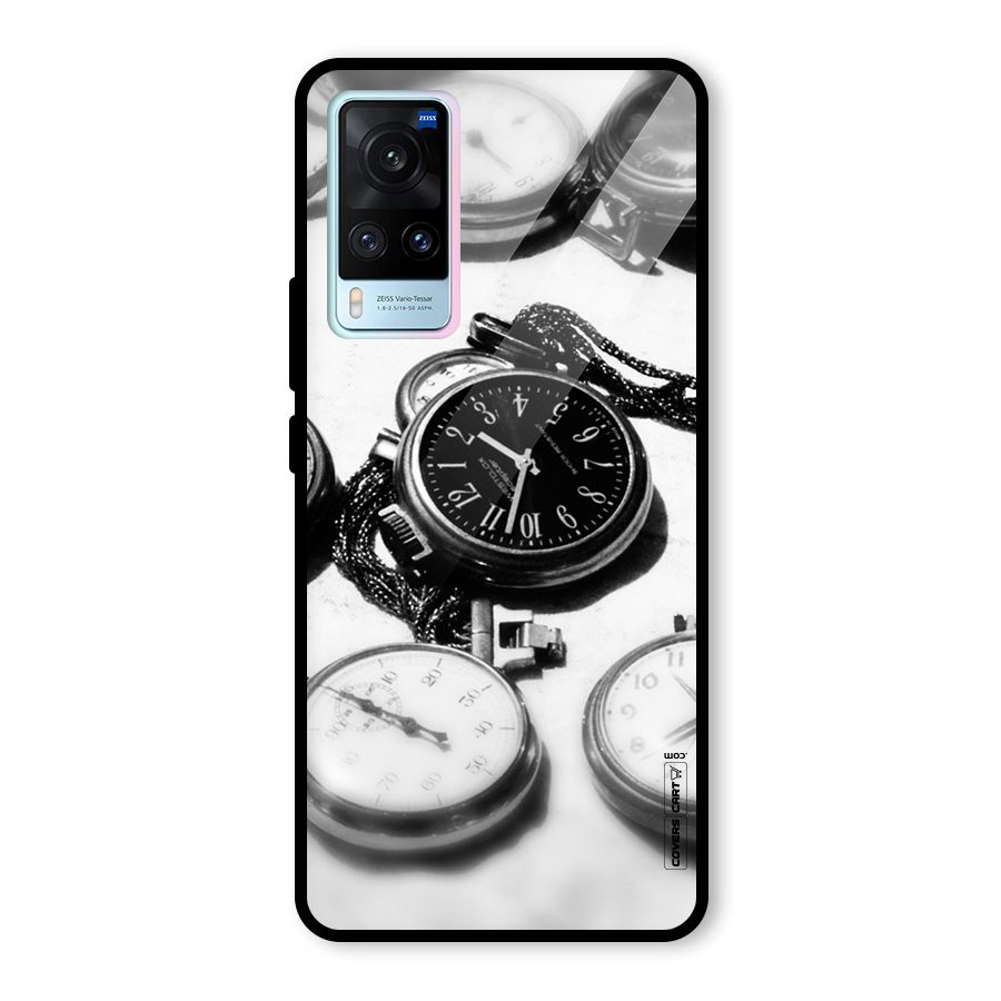 Clock Collection Glass Back Case for Vivo X60