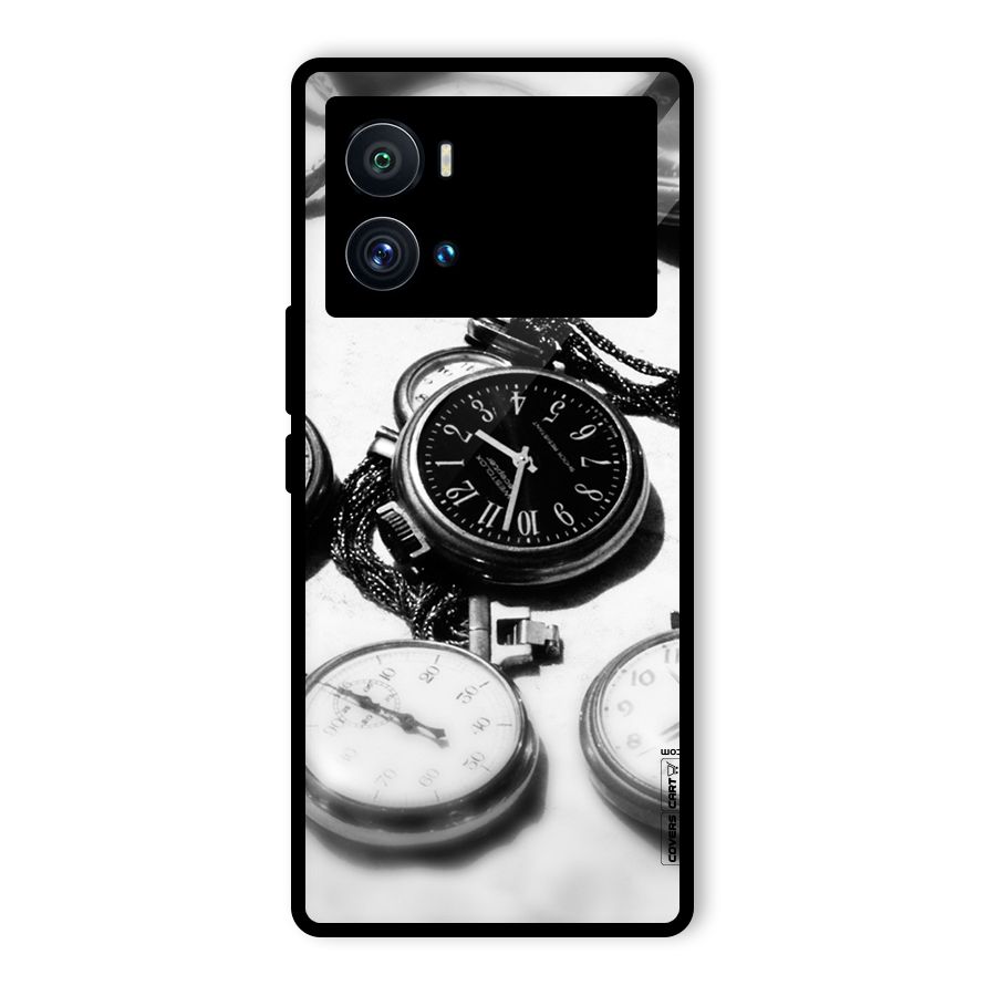Clock Collection Glass Back Case for Vivo iQOO 9 Pro