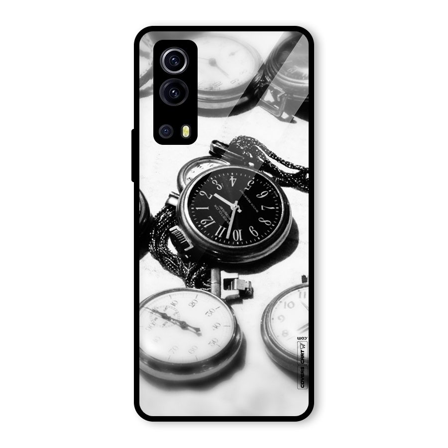 Clock Collection Glass Back Case for Vivo iQOO Z3