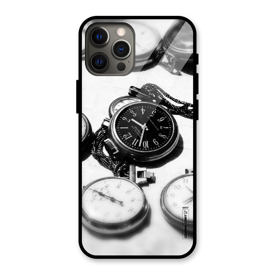 Clock Collection Glass Back Case for iPhone 12 Pro Max