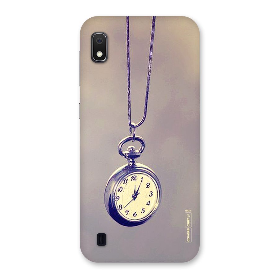Clock Locket Back Case for Galaxy A10