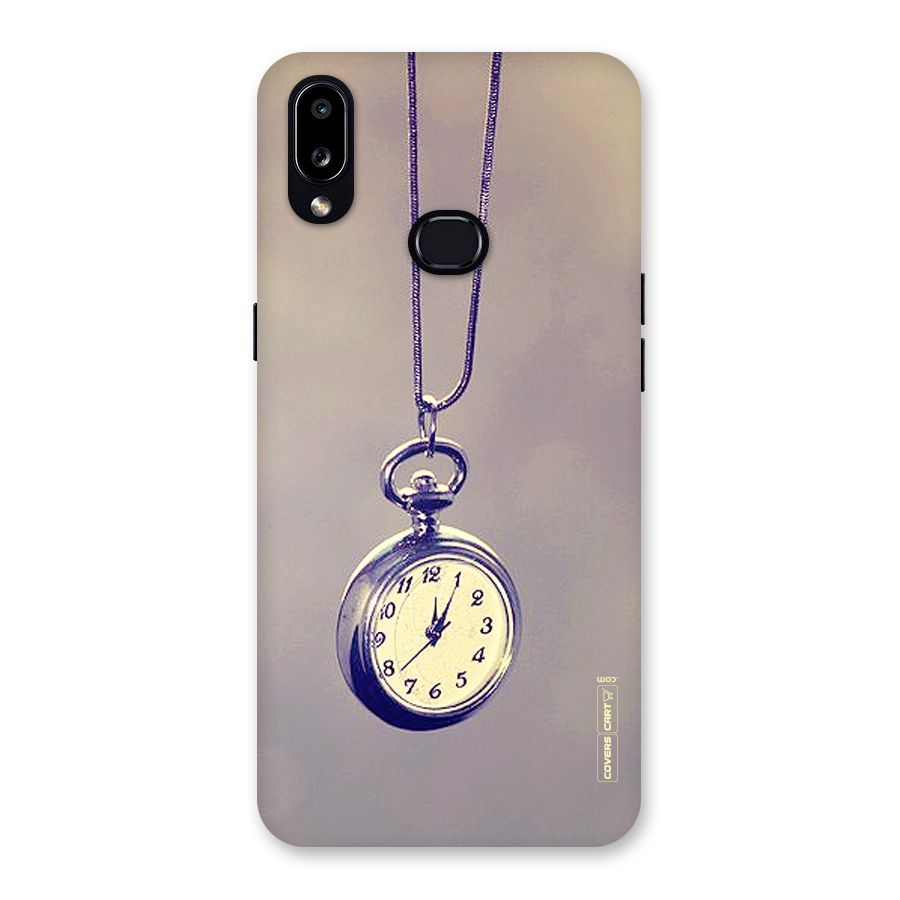 Clock Locket Back Case for Galaxy A10s