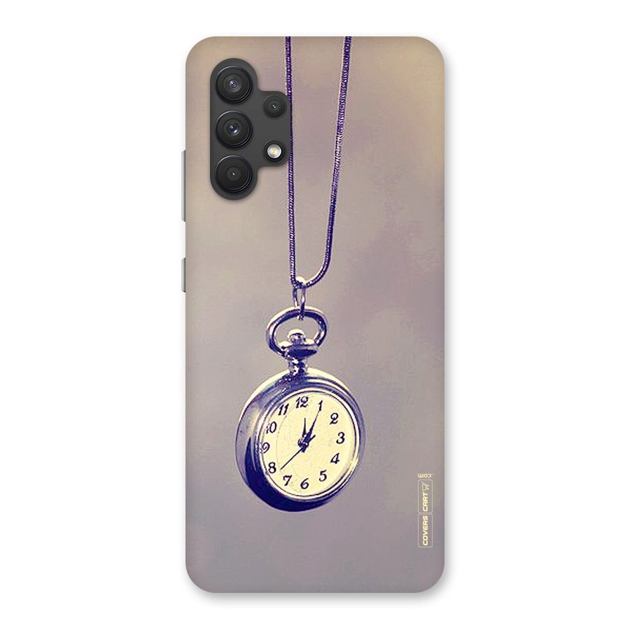 Clock Locket Back Case for Galaxy A32