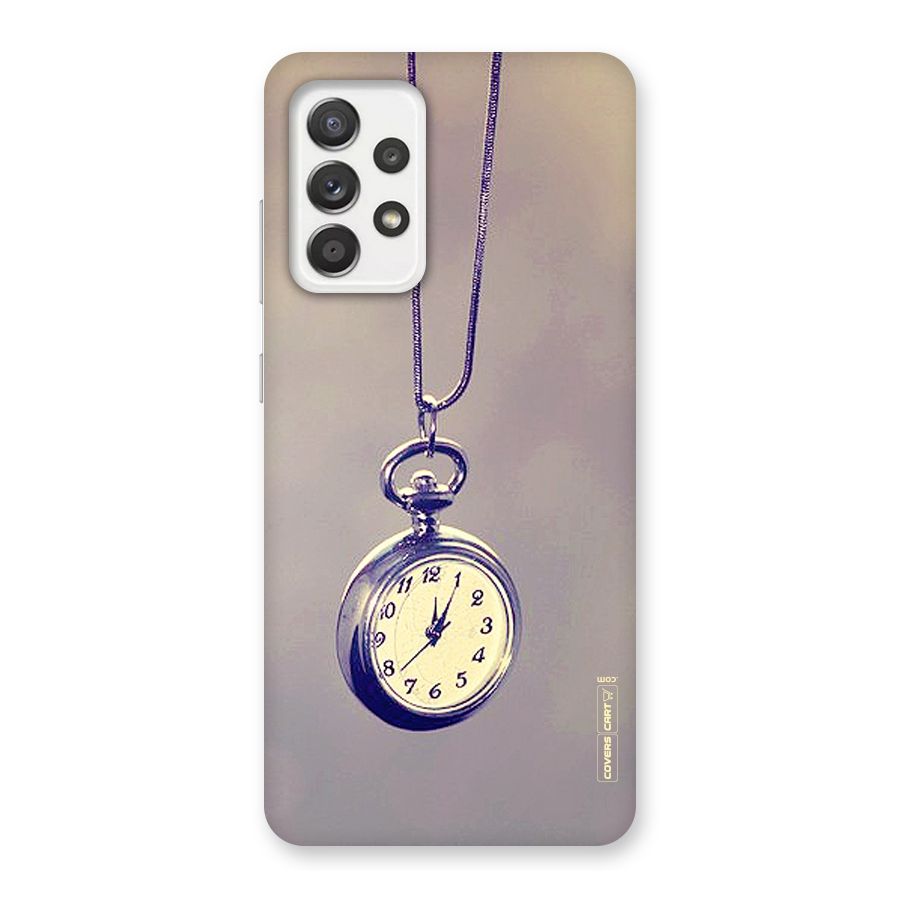 Clock Locket Back Case for Galaxy A52