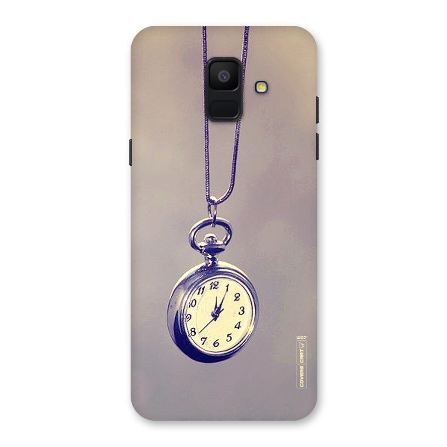 Clock Locket Back Case for Galaxy A6 (2018)