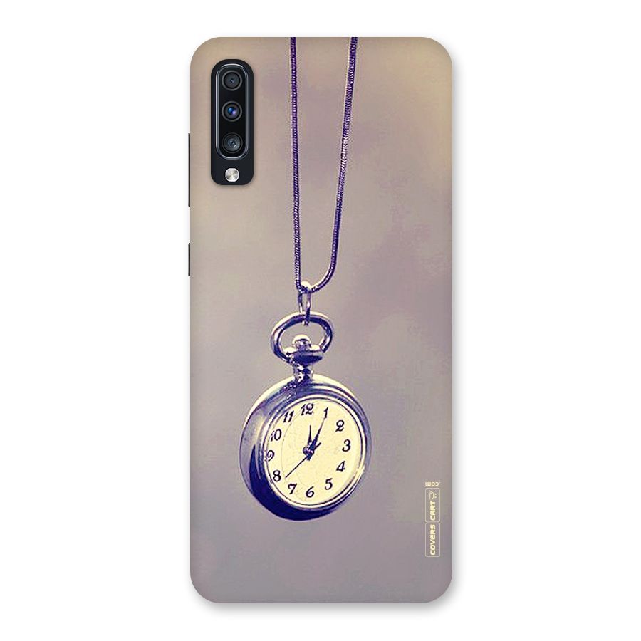 Clock Locket Back Case for Galaxy A70