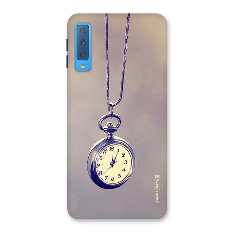 Clock Locket Back Case for Galaxy A7 (2018)