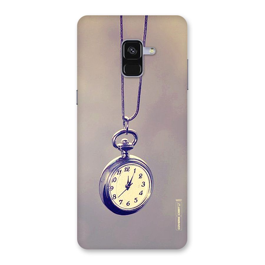 Clock Locket Back Case for Galaxy A8 Plus