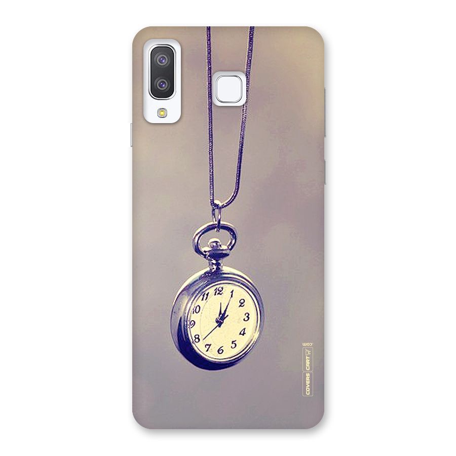 Clock Locket Back Case for Galaxy A8 Star