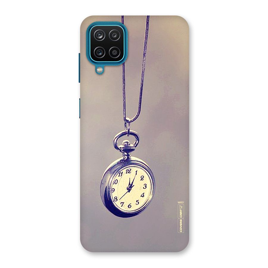 Clock Locket Back Case for Galaxy F12