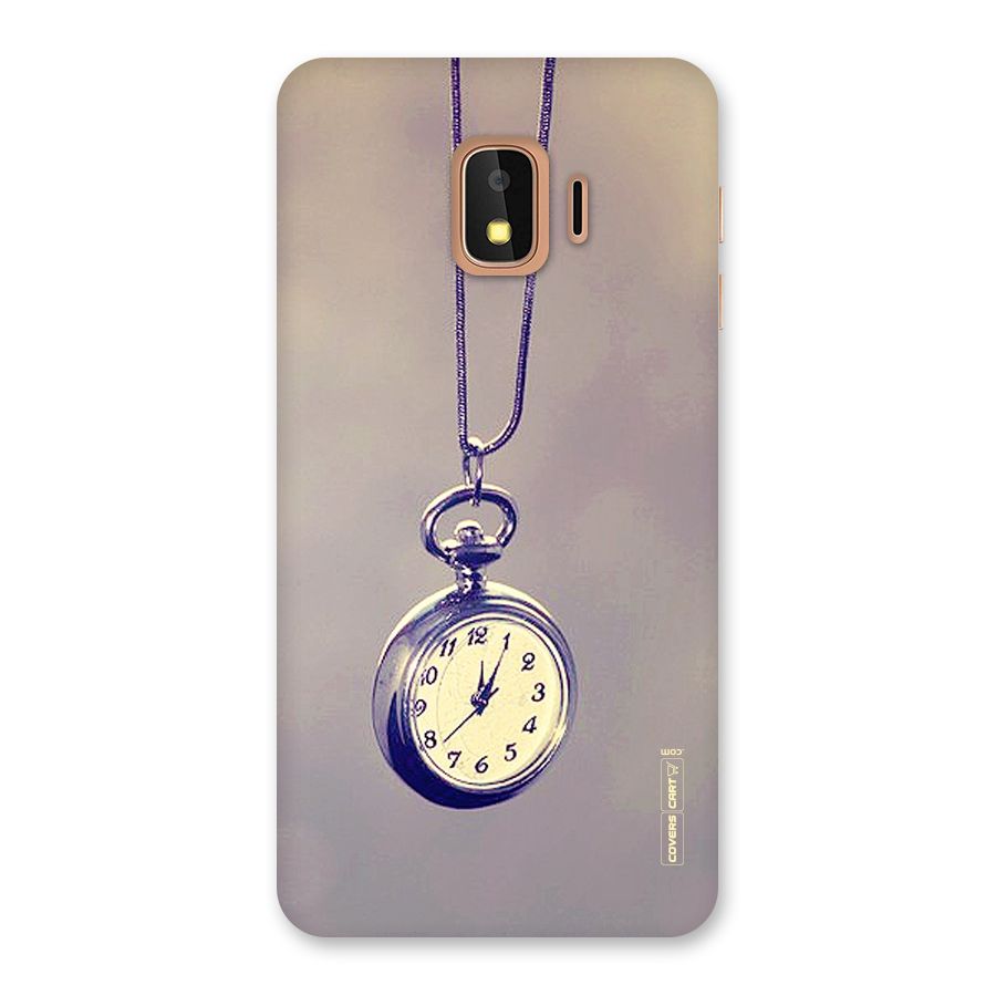 Clock Locket Back Case for Galaxy J2 Core