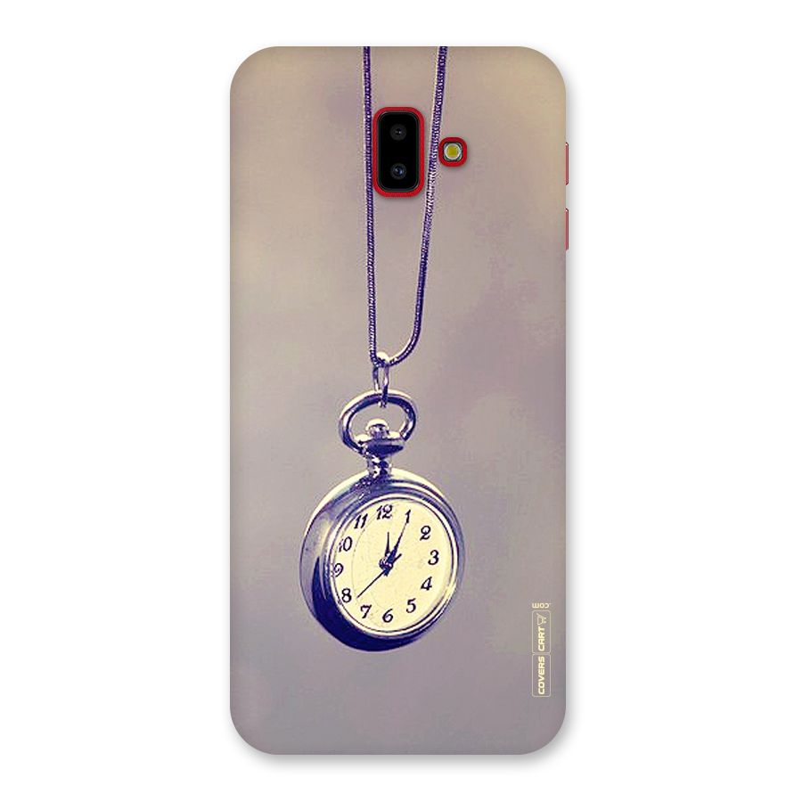 Clock Locket Back Case for Galaxy J6 Plus