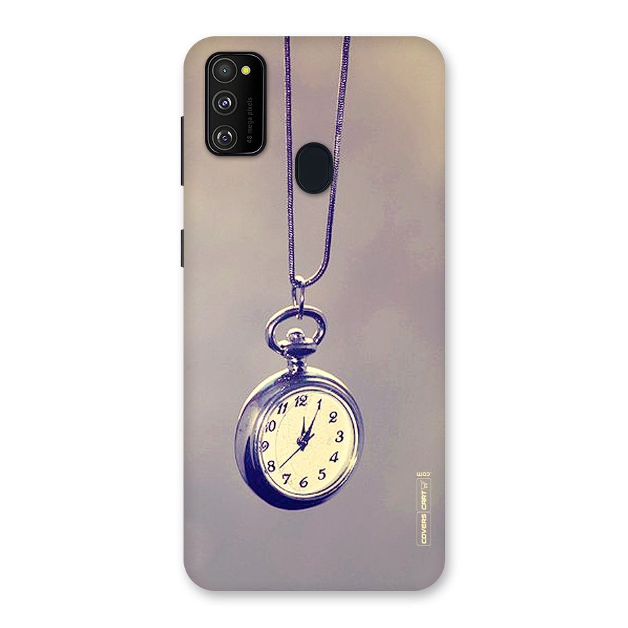 Clock Locket Back Case for Galaxy M30s