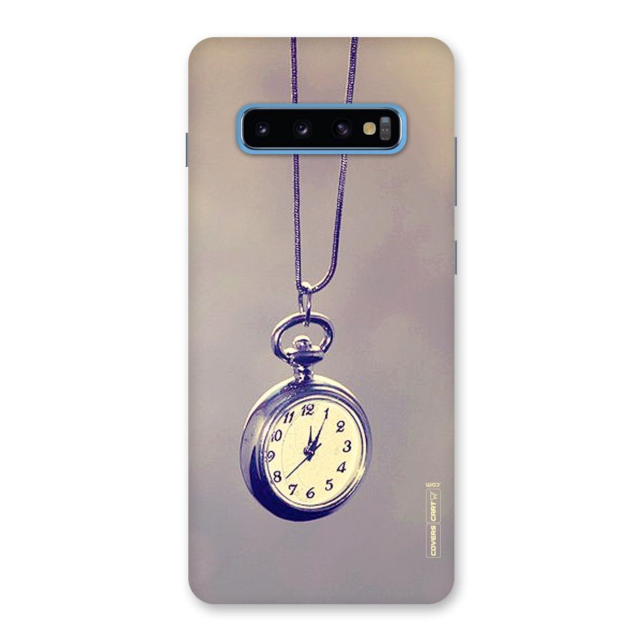 Clock Locket Back Case for Galaxy S10 Plus