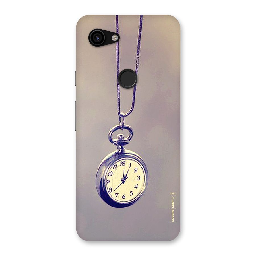 Clock Locket Back Case for Google Pixel 3a