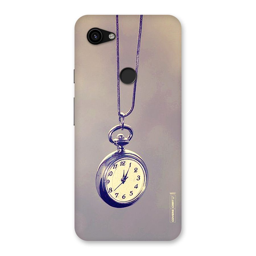 Clock Locket Back Case for Google Pixel 3a XL