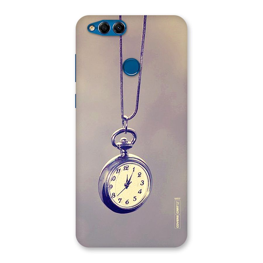 Clock Locket Back Case for Honor 7X