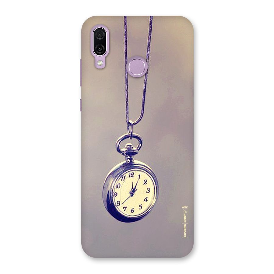 Clock Locket Back Case for Honor Play