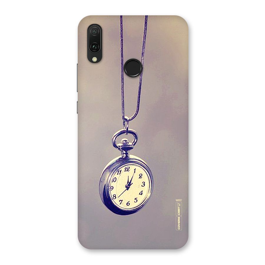 Clock Locket Back Case for Huawei Y9 (2019)