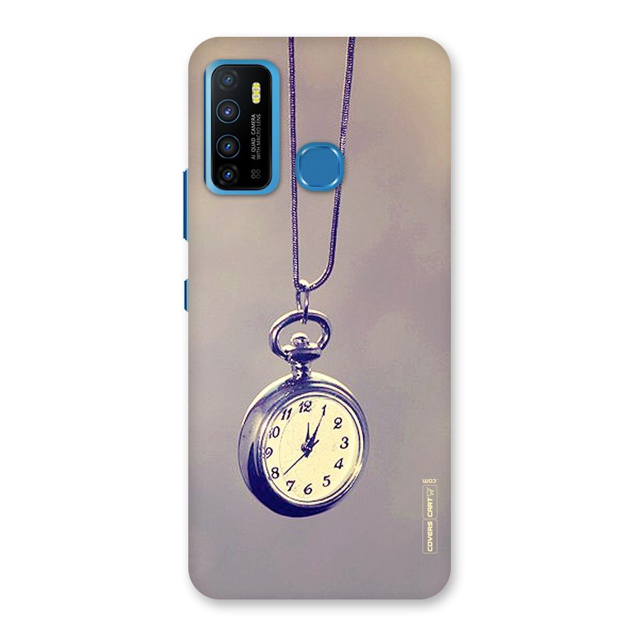 Clock Locket Back Case for Infinix Hot 9