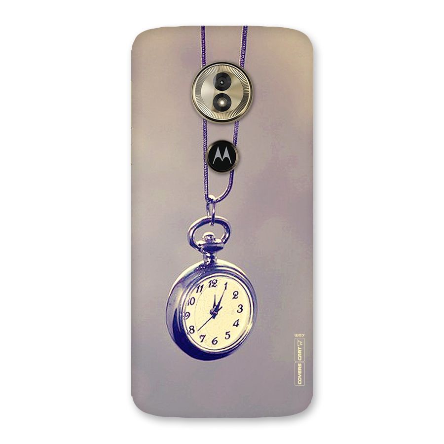 Clock Locket Back Case for Moto G6 Play