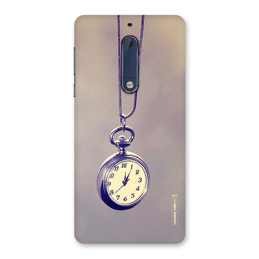Clock Locket Back Case for Nokia 5