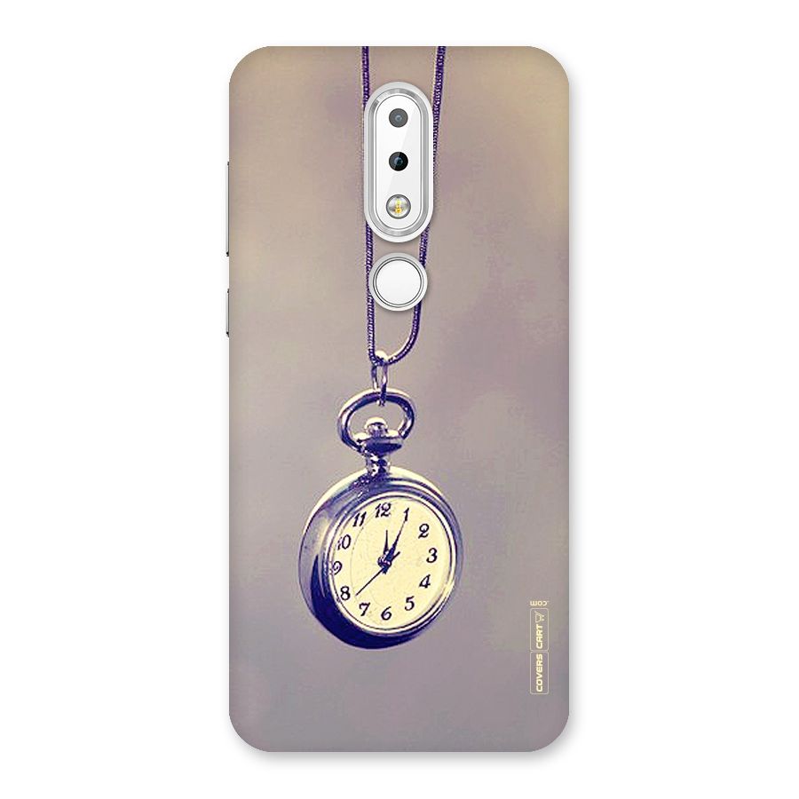 Clock Locket Back Case for Nokia 6.1 Plus