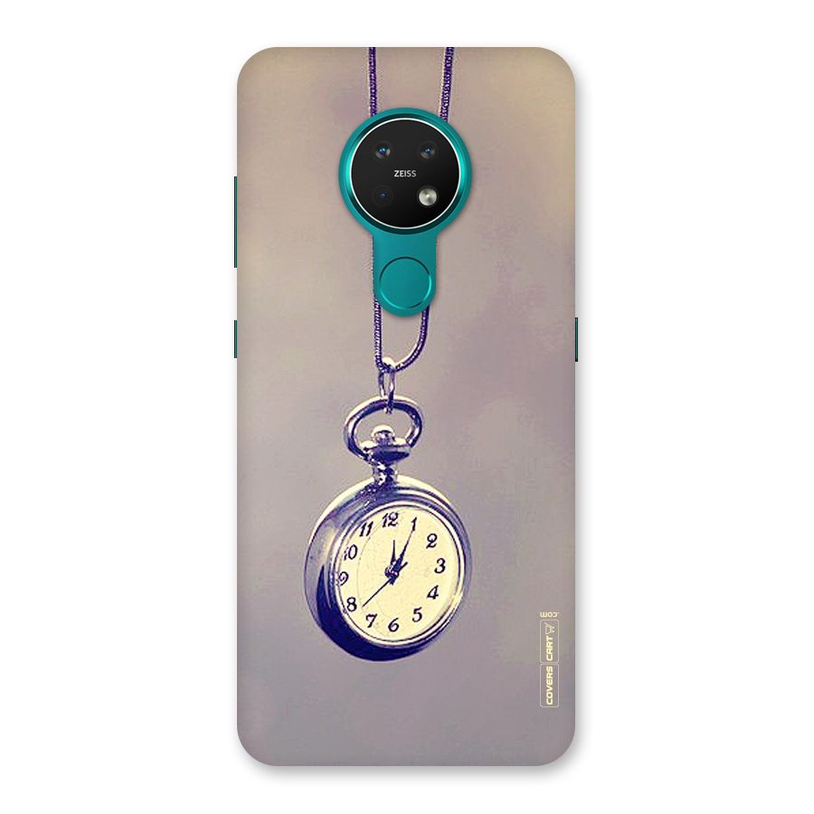 Clock Locket Back Case for Nokia 7.2