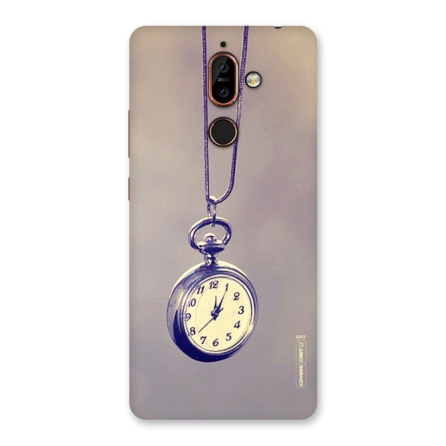 Clock Locket Back Case for Nokia 7 Plus