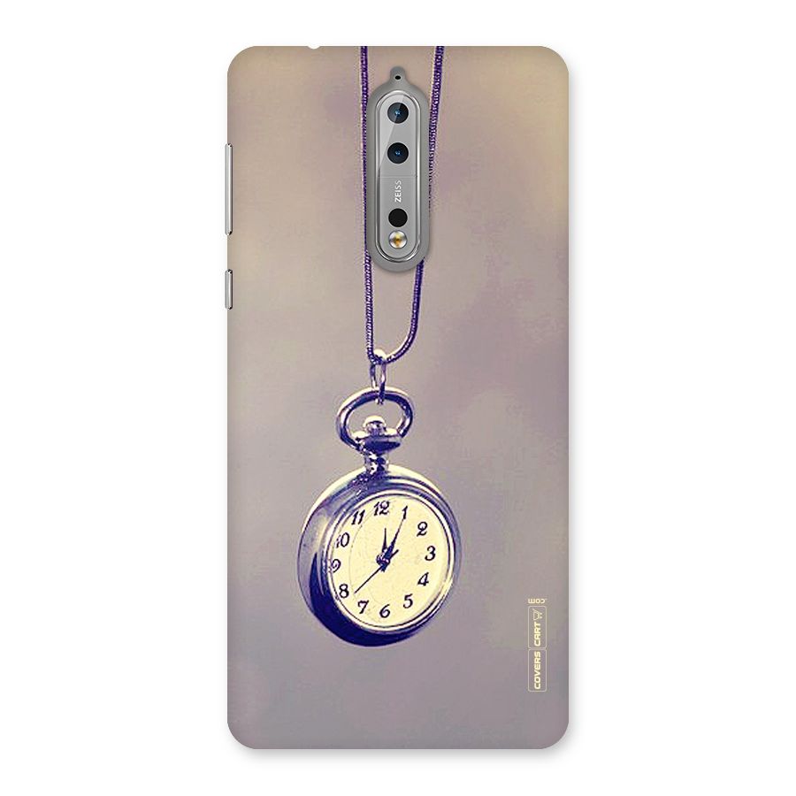 Clock Locket Back Case for Nokia 8