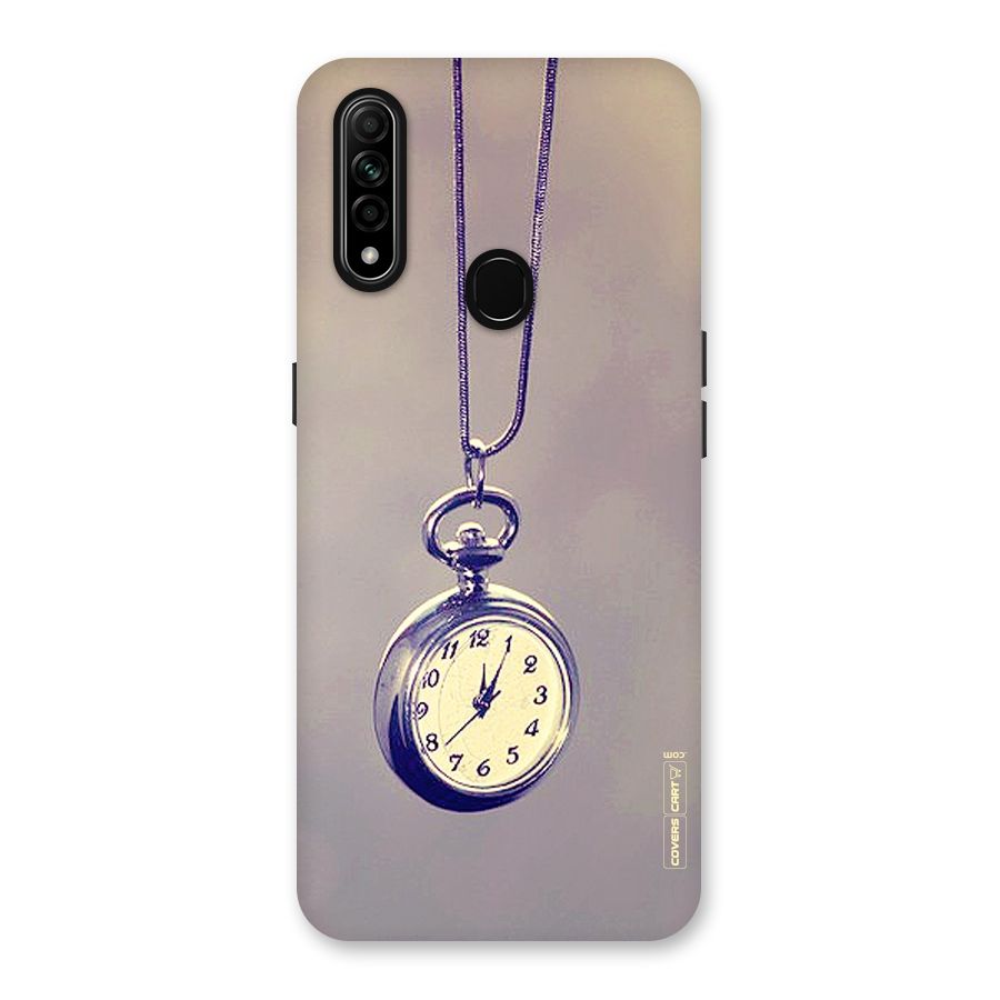 Clock Locket Back Case for Oppo A31