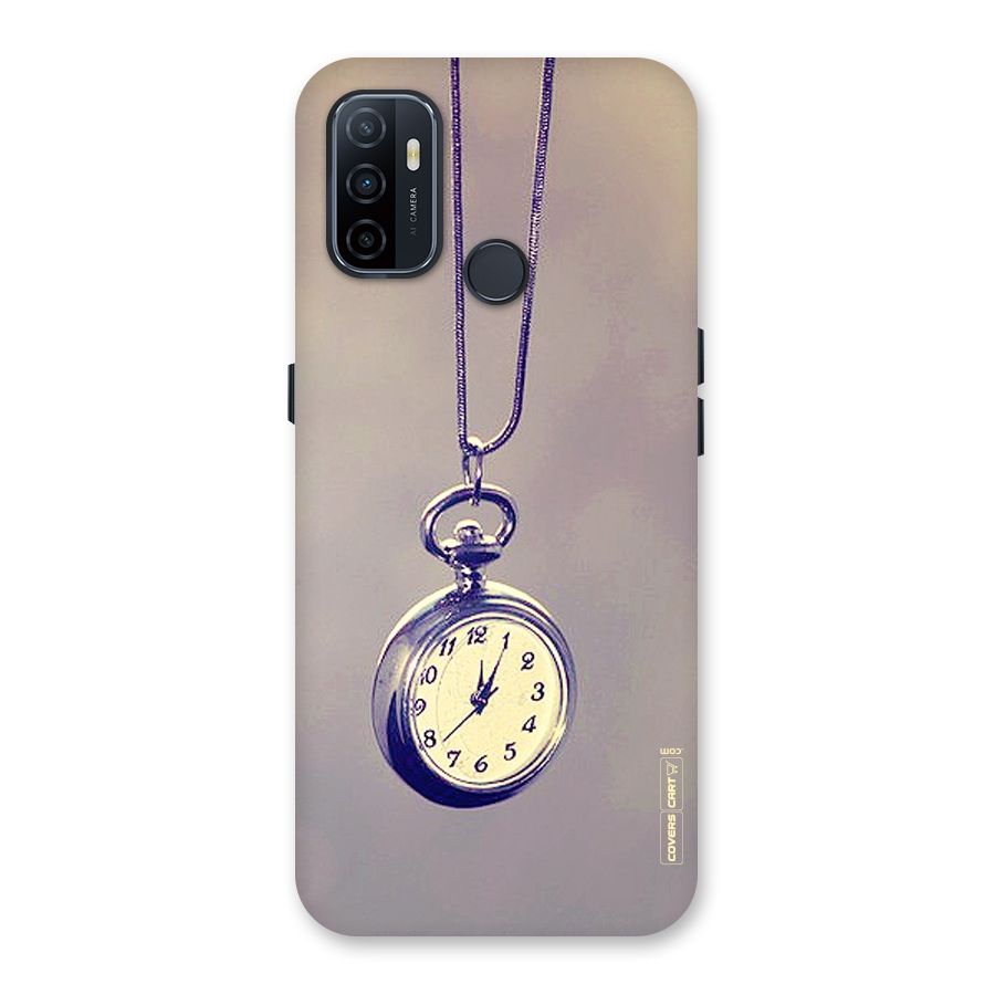 Clock Locket Back Case for Oppo A32