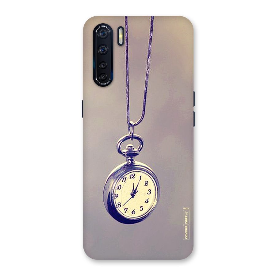Clock Locket Back Case for Oppo F15