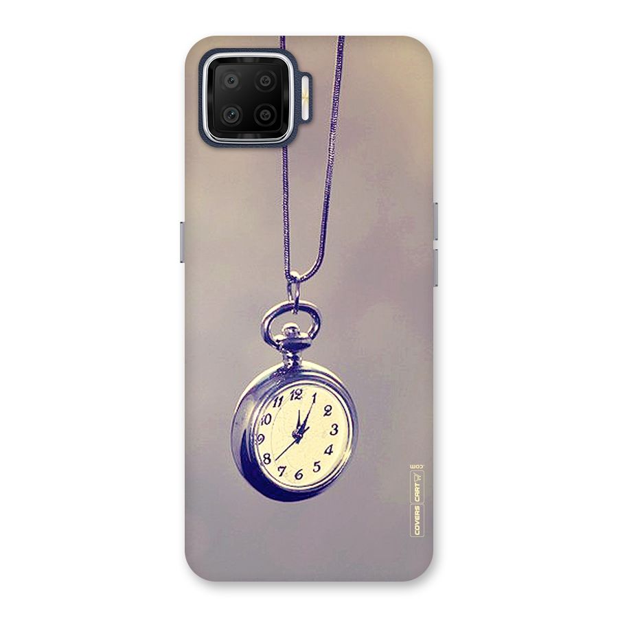 Clock Locket Back Case for Oppo F17