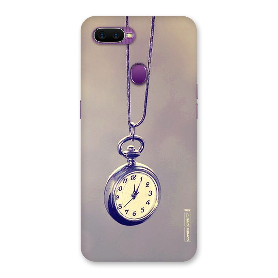Clock Locket Back Case for Oppo F9