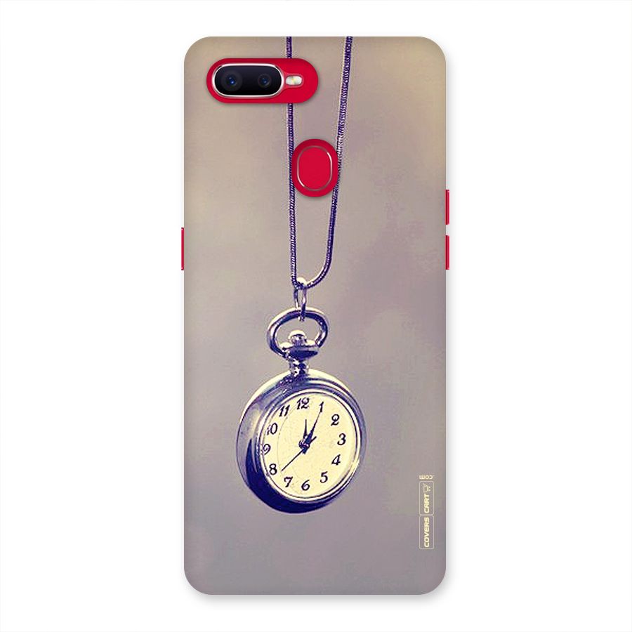 Clock Locket Back Case for Oppo F9 Pro