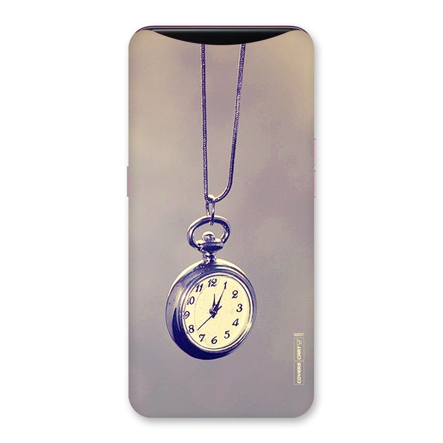 Clock Locket Back Case for Oppo Find X