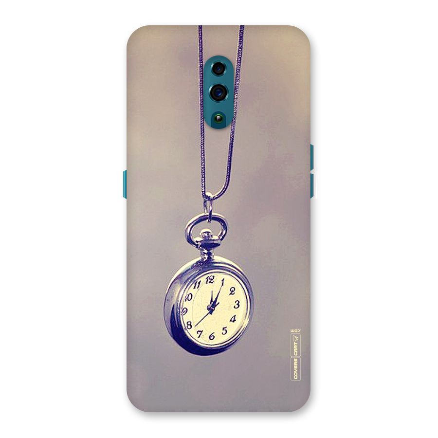 Clock Locket Back Case for Oppo Reno
