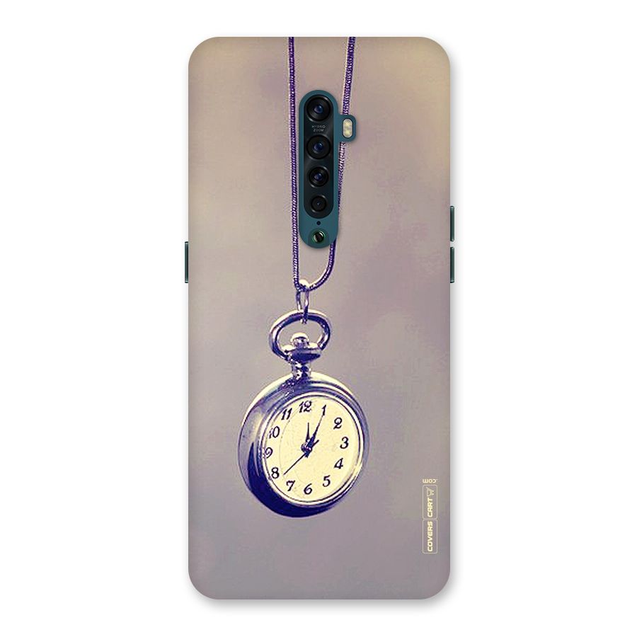 Clock Locket Back Case for Oppo Reno2
