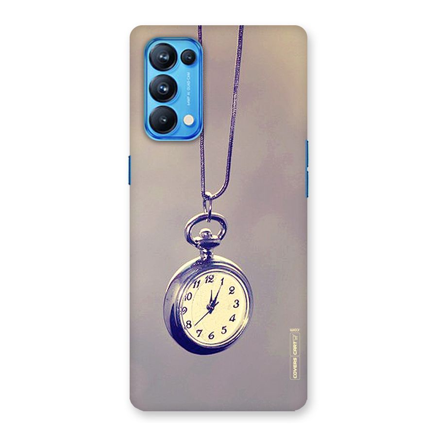 Clock Locket Back Case for Oppo Reno5 Pro 5G