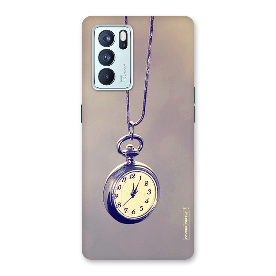 Clock Locket Back Case for Oppo Reno6 Pro 5G