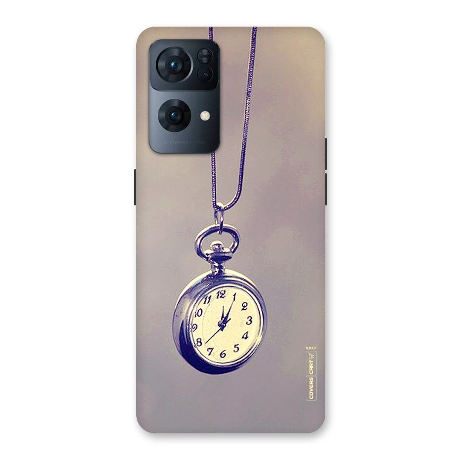 Clock Locket Back Case for Oppo Reno7 Pro 5G