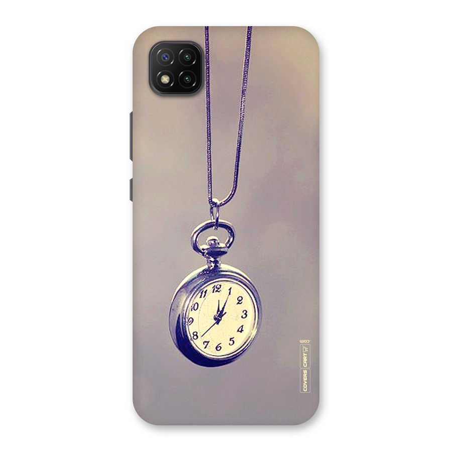 Clock Locket Back Case for Poco C3