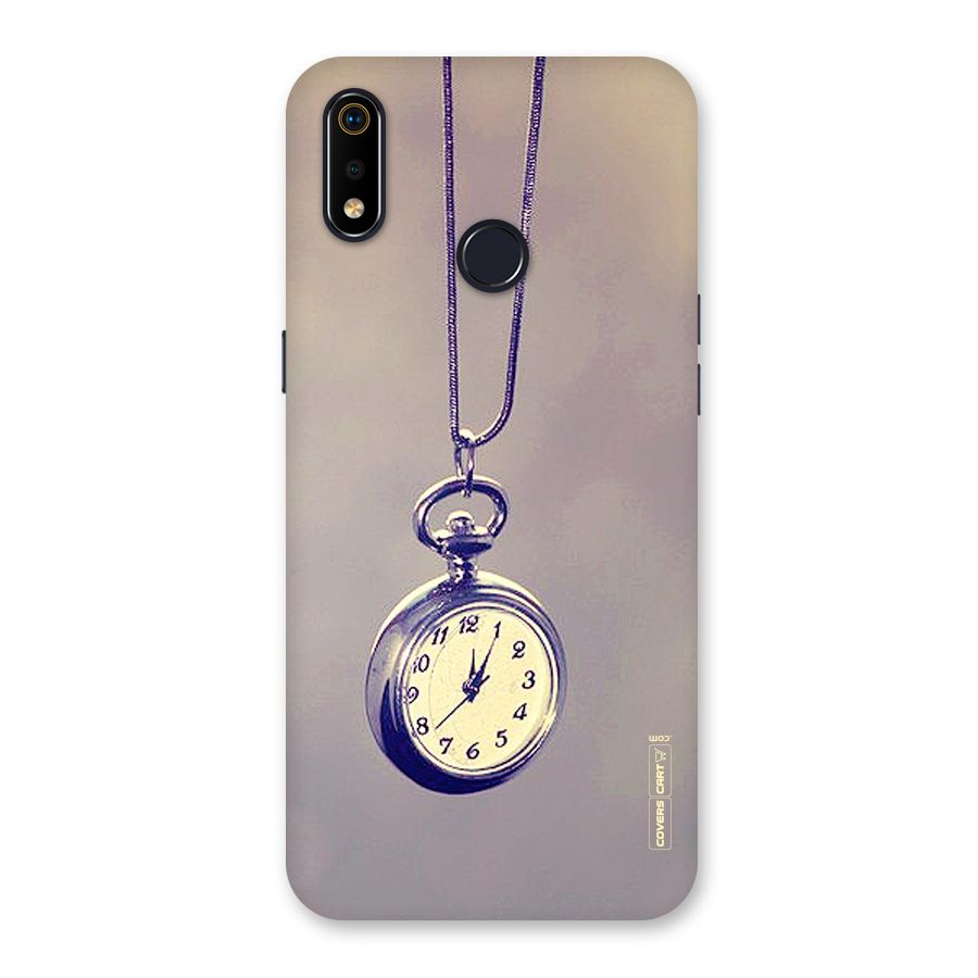 Clock Locket Back Case for Realme 3i
