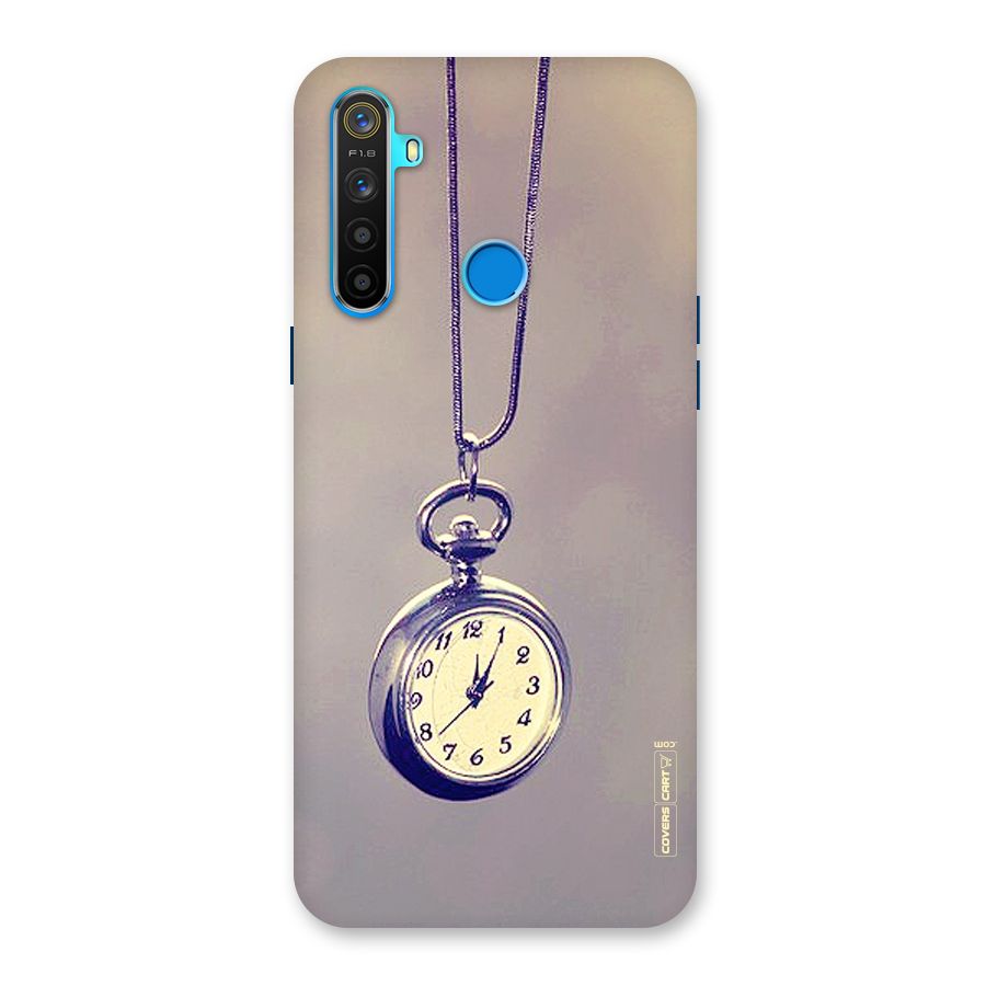 Clock Locket Back Case for Realme 5