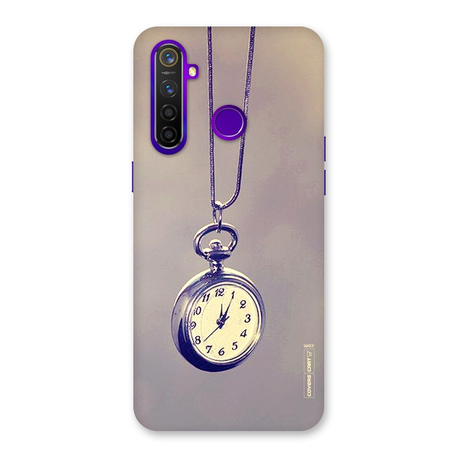 Clock Locket Back Case for Realme 5 Pro