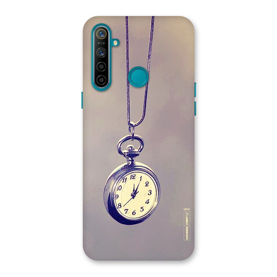 Clock Locket Back Case for Realme 5i